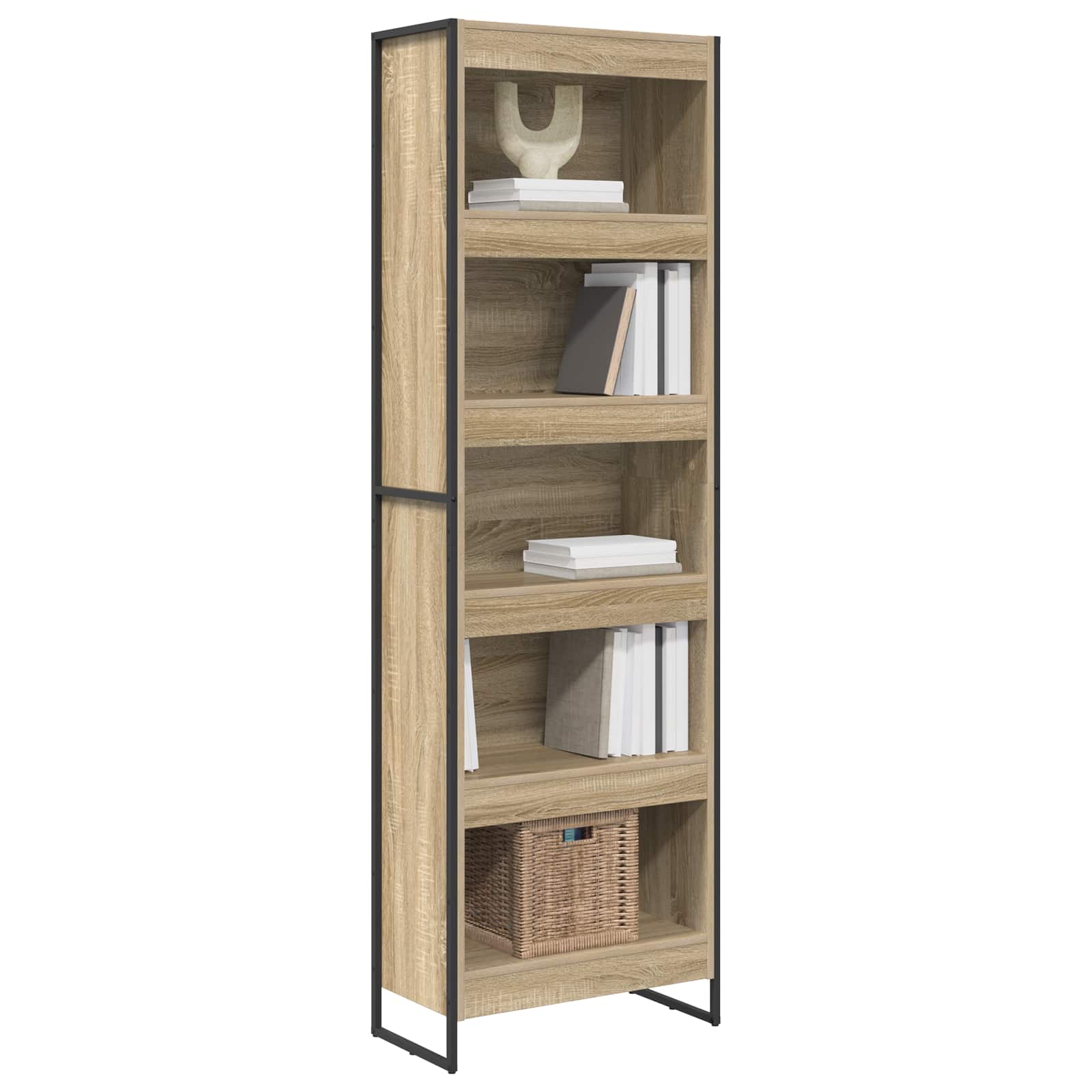 Armadio per Libri 2 pcs Sonoma 60 x 30 x 189,5 cm