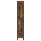 Armadio per Libri 2 pcs Quercia Fumosa 60 x 30 x 189,5 cm