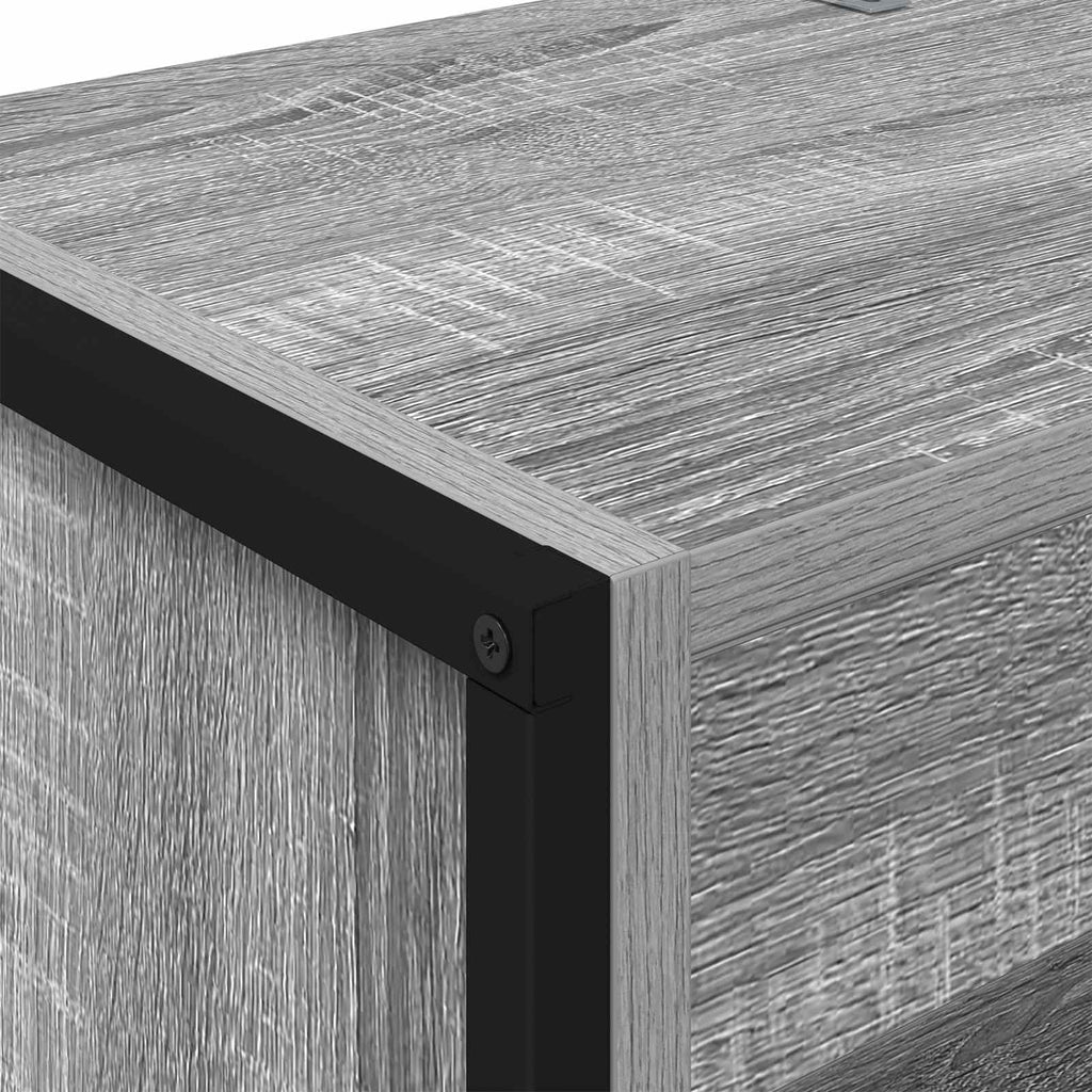 Armadio per Libri 2 pcs Grigio Sonoma 60 x 30 x 189,5 cm