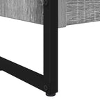 Armadio per Libri 2 pcs Grigio Sonoma 60 x 30 x 189,5 cm