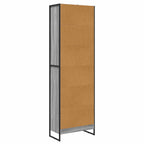 Armadio per Libri 2 pcs Grigio Sonoma 60 x 30 x 189,5 cm