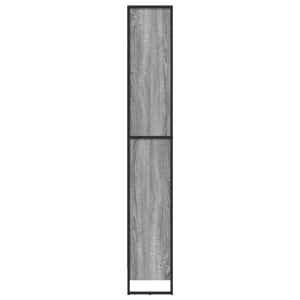 Armadio per Libri 2 pcs Grigio Sonoma 60 x 30 x 189,5 cm