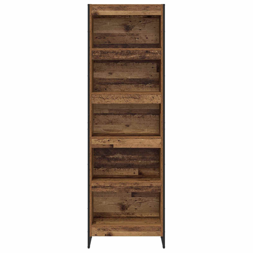 Armadio per Libri 2 pcs Legno vecchio 60 x 30 x 189,5 cm