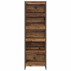 Armadio per Libri 2 pcs Legno vecchio 60 x 30 x 189,5 cm