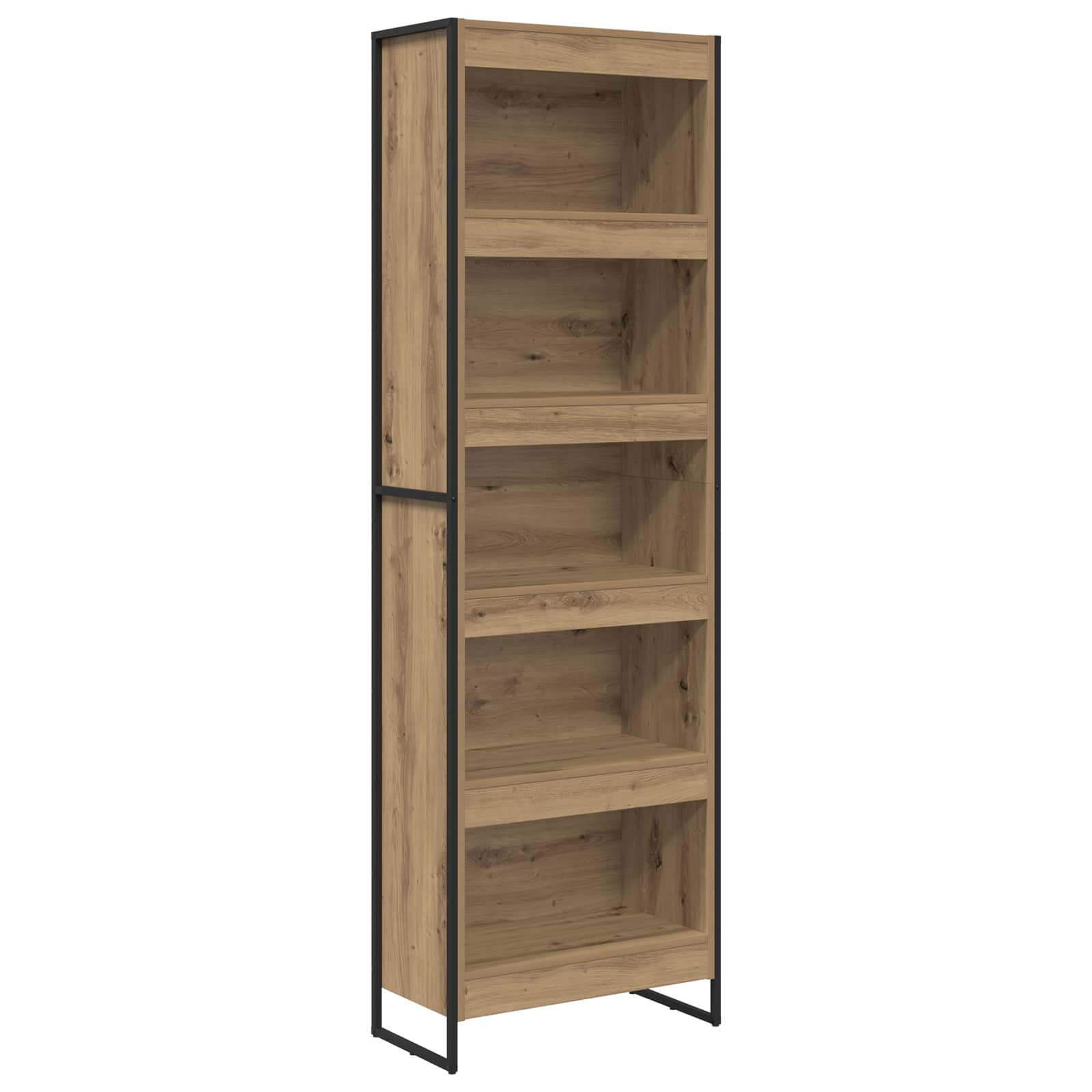 Armadio per Libri 2 pcs Rovere Artigianale 60 x 30 x 189,5 cm