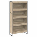 Armadio per Libri 2 pcs Sonoma 80 x 30 x 155 cm