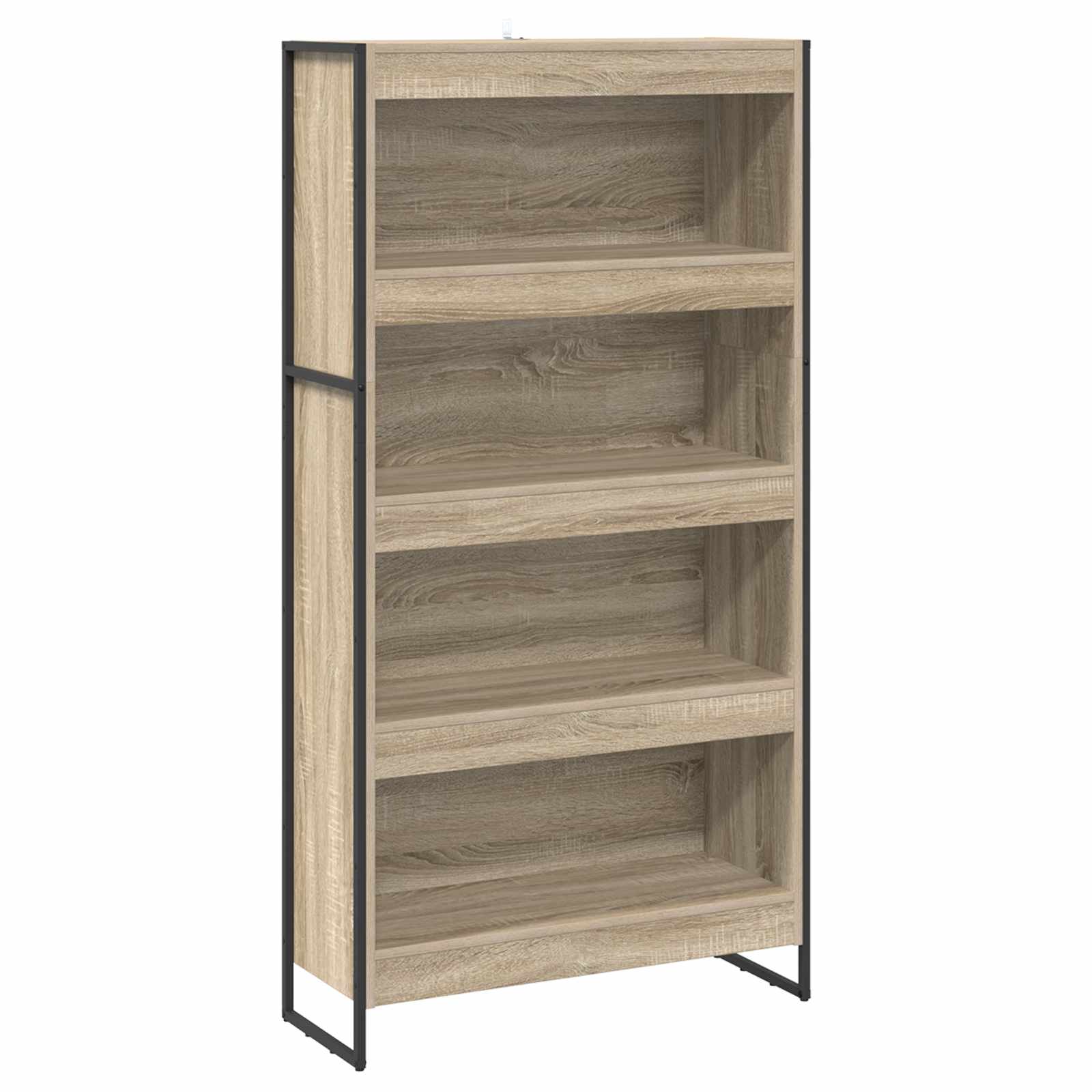 Armadio per Libri 2 pcs Sonoma 80 x 30 x 155 cm