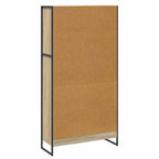 Armadio per Libri 2 pcs Sonoma 80 x 30 x 155 cm