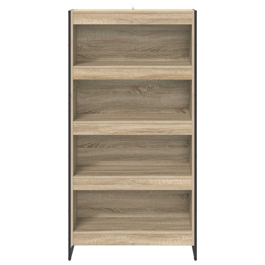 Armadio per Libri 2 pcs Sonoma 80 x 30 x 155 cm
