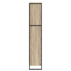 Armadio per Libri 2 pcs Sonoma 80 x 30 x 155 cm
