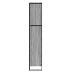 Armadio per Libri 2 pcs Grigio Sonoma 80 x 30 x 155 cm