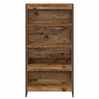 Armadio per Libri 2 pcs Legno vecchio 80 x 30 x 155 cm