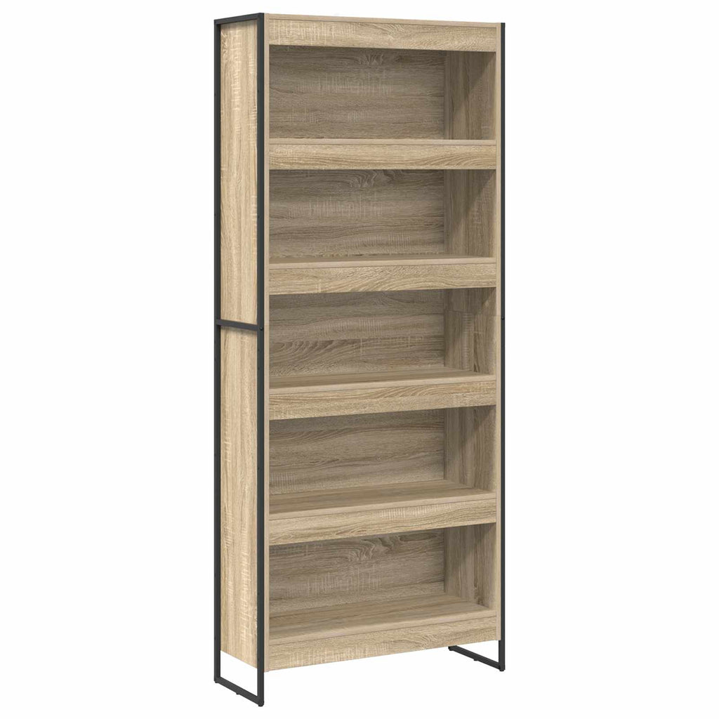 Armadio per Libri 2 pcs Sonoma 80 x 30 x 189,5 cm