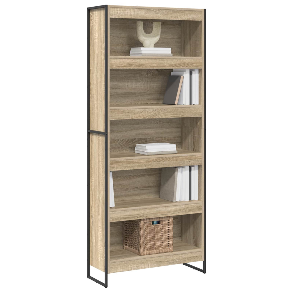 Armadio per Libri 2 pcs Sonoma 80 x 30 x 189,5 cm