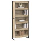 Armadio per Libri 2 pcs Sonoma 80 x 30 x 189,5 cm