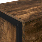 Armadio per Libri 2 pcs Quercia Fumosa 80 x 30 x 189,5 cm