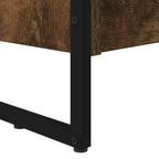 Armadio per Libri 2 pcs Quercia Fumosa 80 x 30 x 189,5 cm