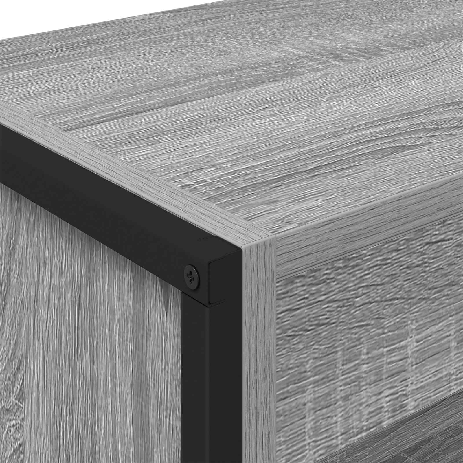 Armadio per Libri 2 pcs Grigio Sonoma 80 x 30 x 189,5 cm