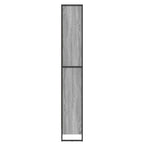 Armadio per Libri 2 pcs Grigio Sonoma 80 x 30 x 189,5 cm
