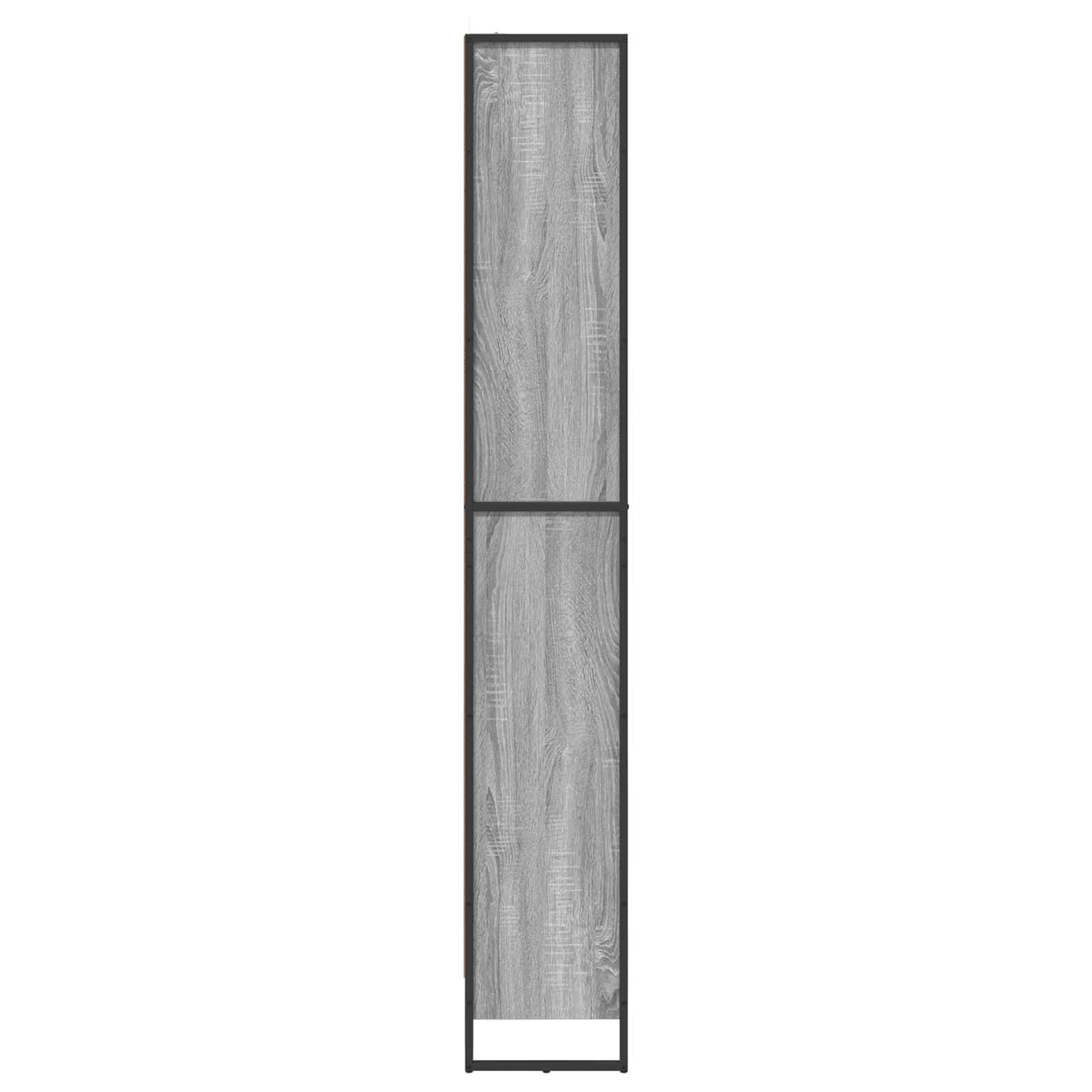 Armadio per Libri 2 pcs Grigio Sonoma 80 x 30 x 189,5 cm