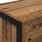 Armadio per Libri 2 pcs Legno vecchio 80 x 30 x 189,5 cm
