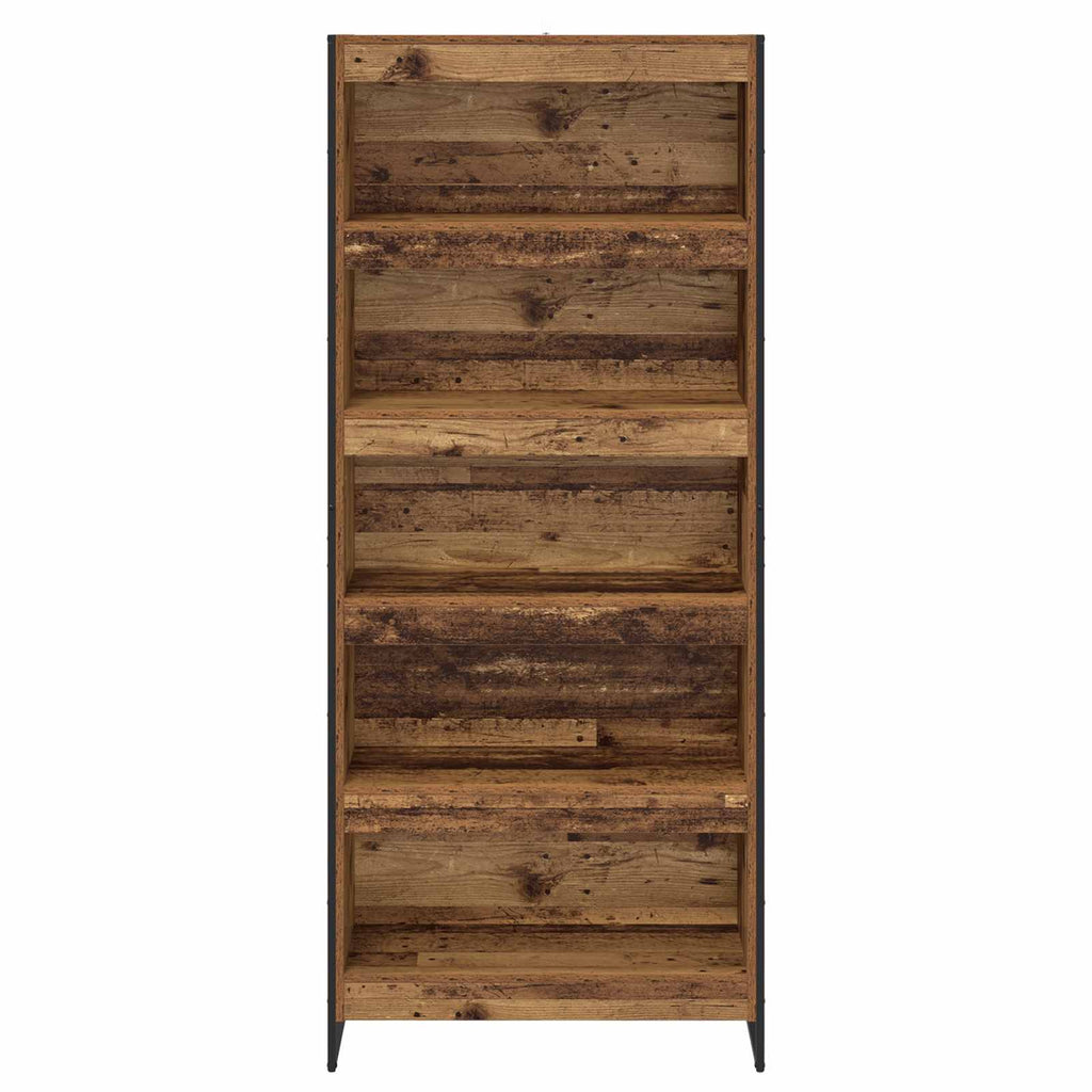 Armadio per Libri 2 pcs Legno vecchio 80 x 30 x 189,5 cm