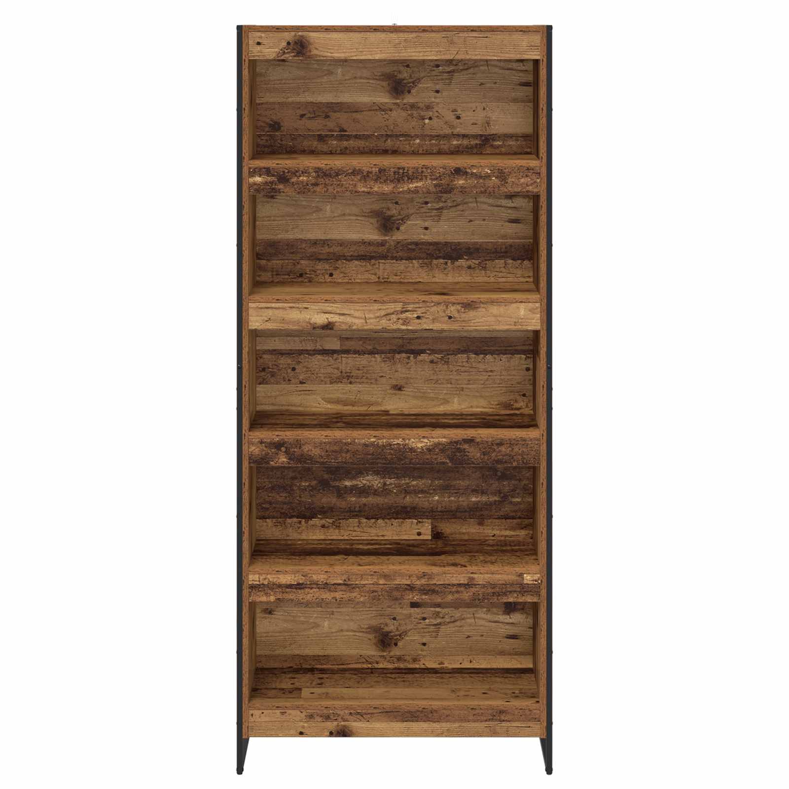 Armadio per Libri 2 pcs Legno vecchio 80 x 30 x 189,5 cm