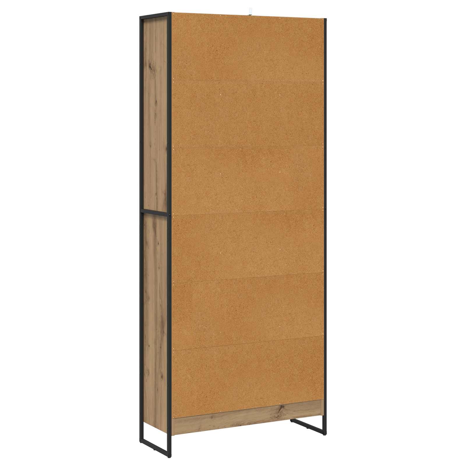 Armadio per Libri 2 pcs Rovere Artigianale 80 x 30 x 189,5 cm