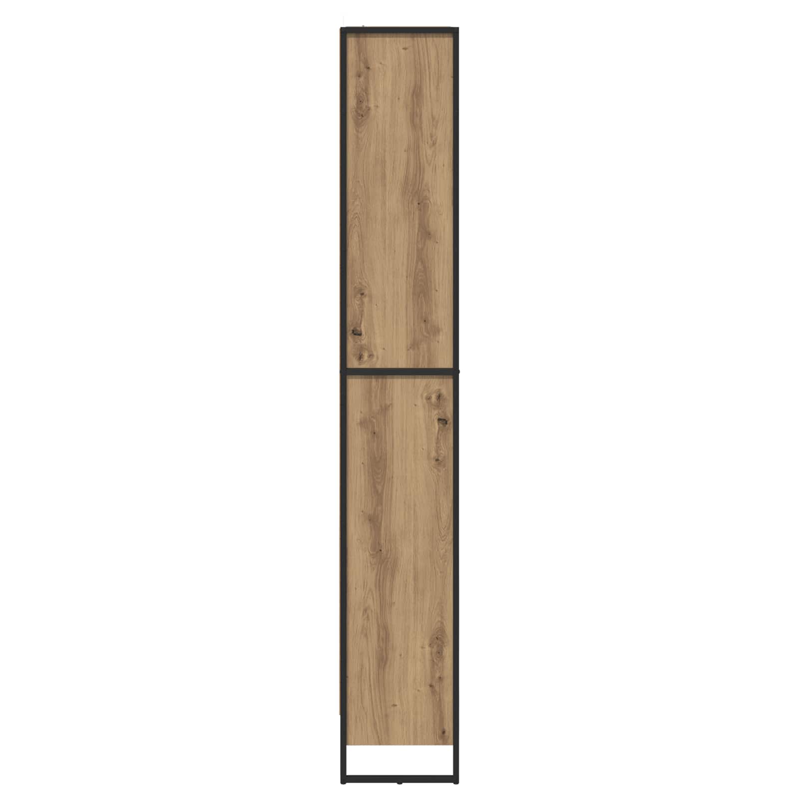Armadio per Libri 2 pcs Rovere Artigianale 80 x 30 x 189,5 cm
