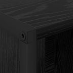 Armadio per Libri 2 pcs Rovere Nero 99,5 x 30 x 108 cm