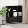 Armadio per Libri 2 pcs Rovere Nero 99,5 x 30 x 108 cm