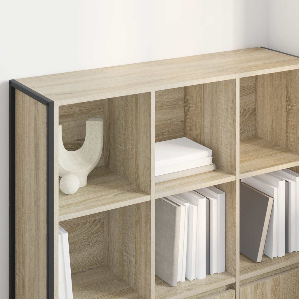 Armadio per Libri 2 pcs Sonoma 99,5 x 30 x 108 cm