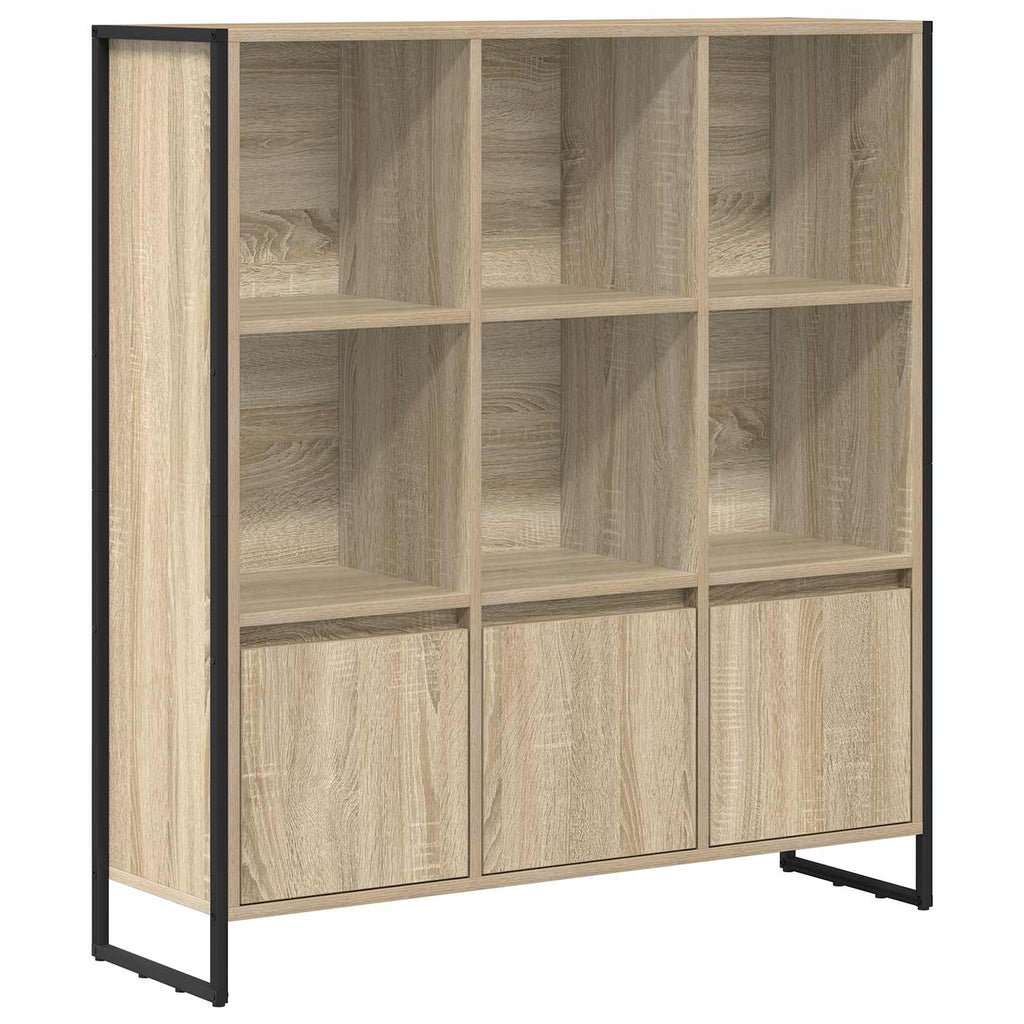 Armadio per Libri 2 pcs Sonoma 99,5 x 30 x 108 cm