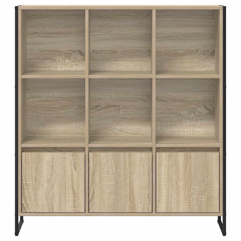 Armadio per Libri 2 pcs Sonoma 99,5 x 30 x 108 cm
