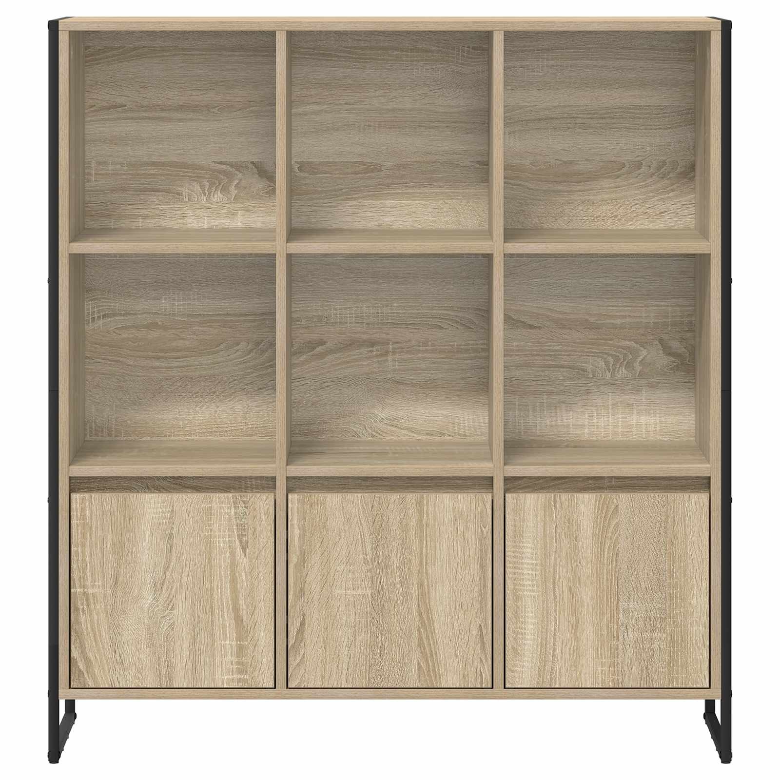 Armadio per Libri 2 pcs Sonoma 99,5 x 30 x 108 cm
