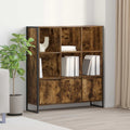 Armadio per Libri 2 pcs Quercia Fumosa 99,5 x 30 x 108 cm