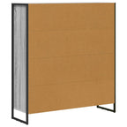 Armadio per Libri 2 pcs Grigio Sonoma 99,5 x 30 x 108 cm