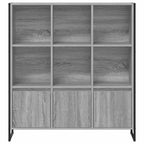 Armadio per Libri 2 pcs Grigio Sonoma 99,5 x 30 x 108 cm