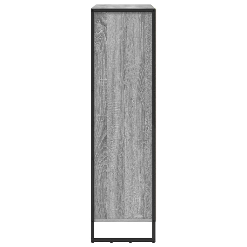 Armadio per Libri 2 pcs Grigio Sonoma 99,5 x 30 x 108 cm