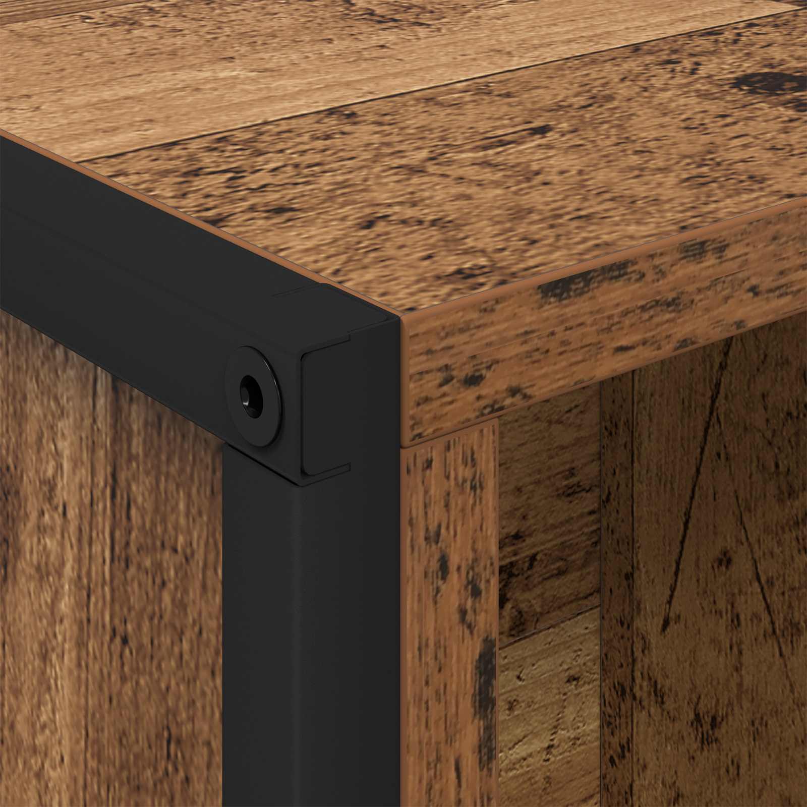 Armadio per Libri 2 pcs Legno vecchio 99,5 x 30 x 108 cm