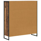 Armadio per Libri 2 pcs Legno vecchio 99,5 x 30 x 108 cm