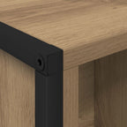Armadio per Libri 2 pcs Rovere Artigianale 99,5 x 30 x 108 cm