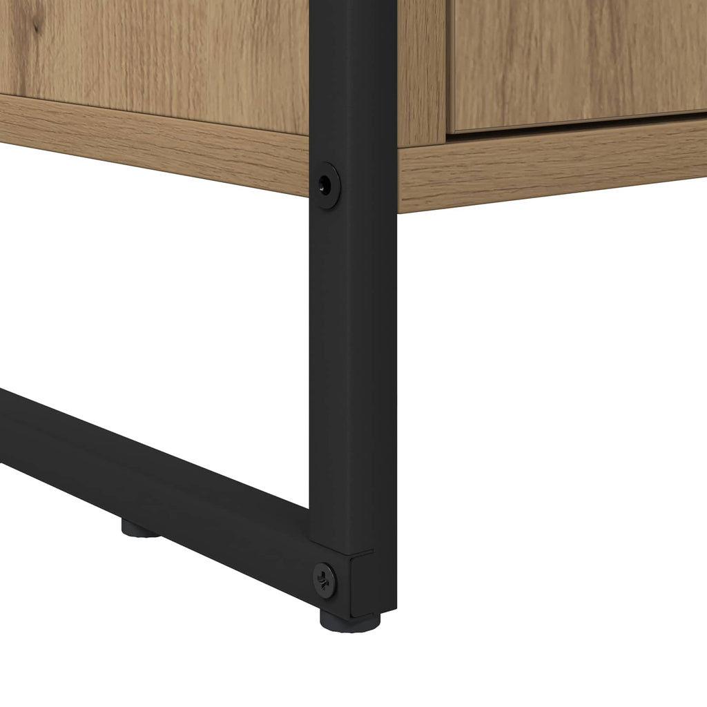 Armadio per Libri 2 pcs Rovere Artigianale 99,5 x 30 x 108 cm