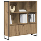 Armadio per Libri 2 pcs Rovere Artigianale 99,5 x 30 x 108 cm