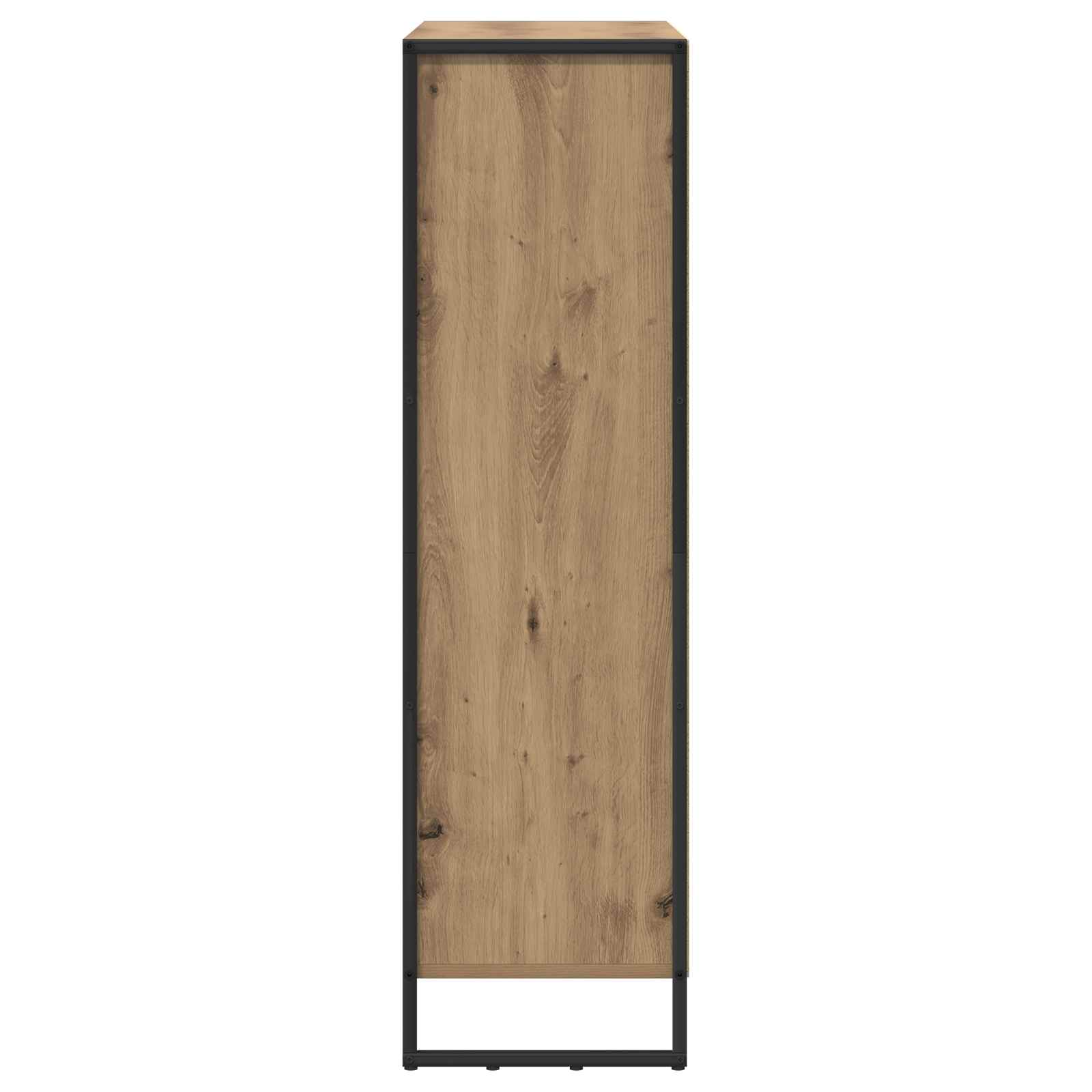 Armadio per Libri 2 pcs Rovere Artigianale 99,5 x 30 x 108 cm