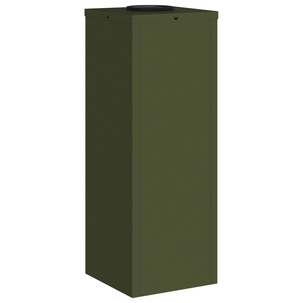 Lucina LED Solare da Percorso 2 pcs Verde oliva