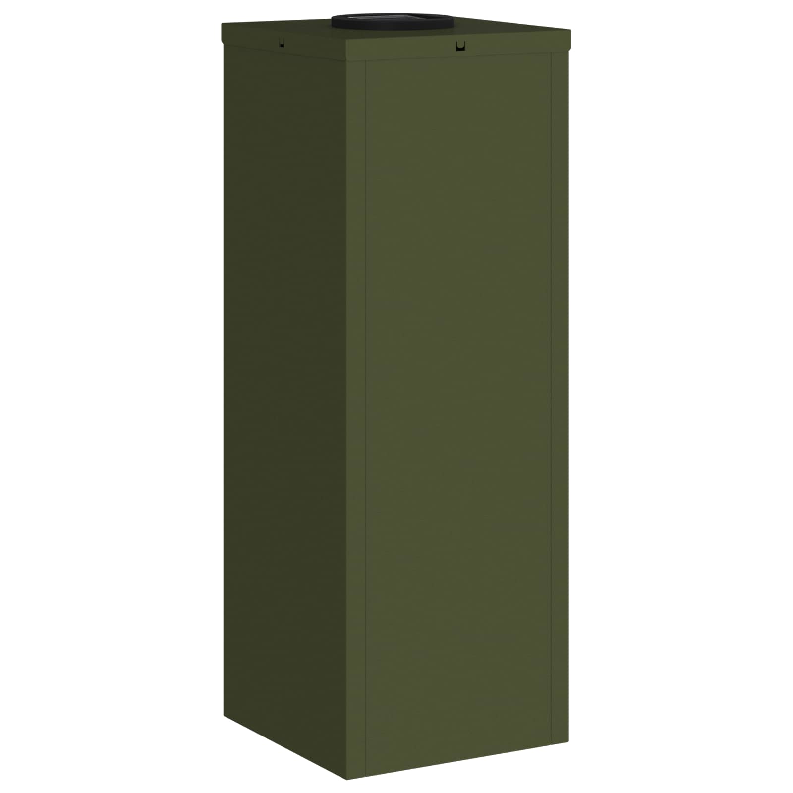 Lucina LED Solare da Percorso 2 pcs Verde oliva