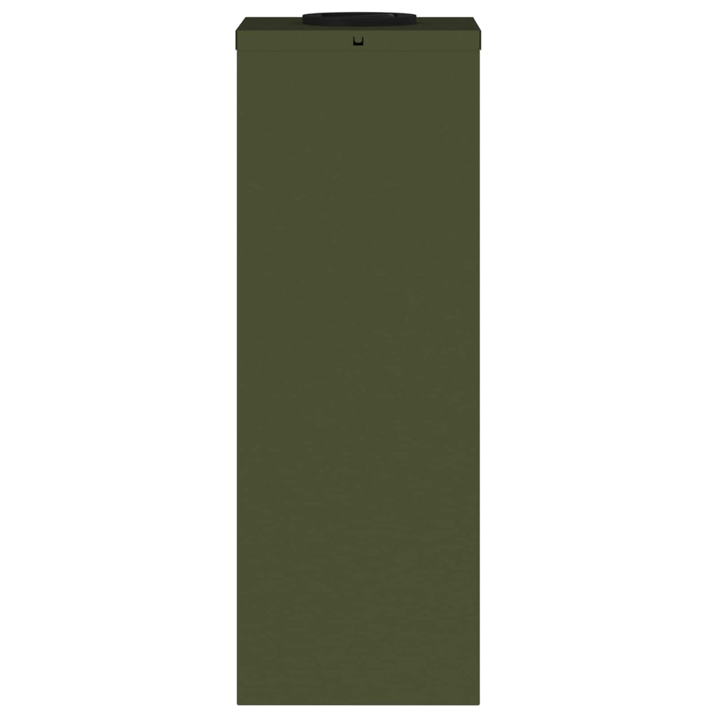 Lucina LED Solare da Percorso 2 pcs Verde oliva