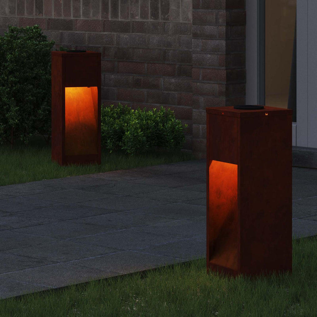 Lucina LED Solare da Percorso 2 pcs Bronzo