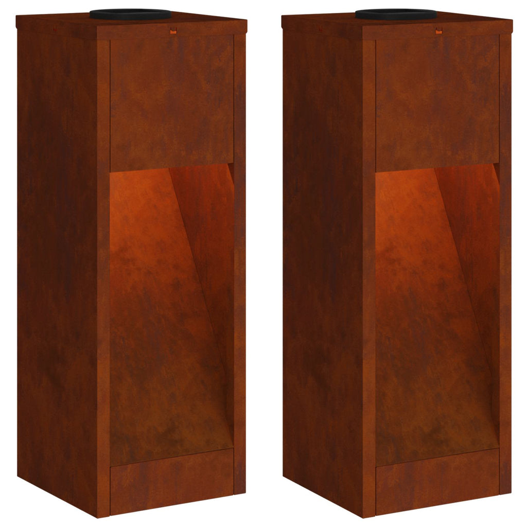 Lucina LED Solare da Percorso 2 pcs Bronzo